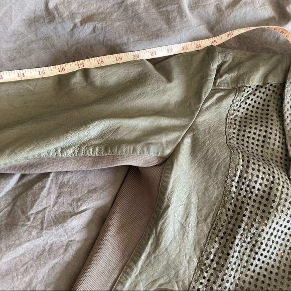 Bano eeMee Genuine Leather Biker Jacket - Picture 8 of 16